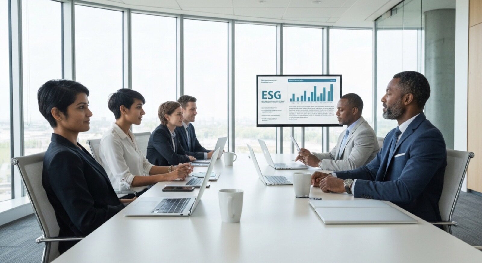 Lean Compass consultants in a working session